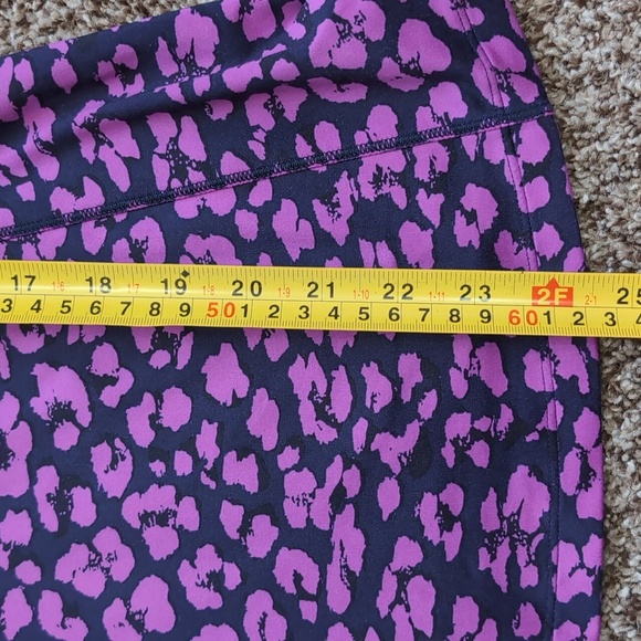 Lululemon Super Sport Tank Mini Cherry cheetah Ultra Violet Naval Blue Size 4 - Picture 10 of 12